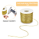 Golden Silk Elastic Thread EW-WH0003-10A-02-2
