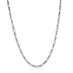 925 Sterling Silver Chain Necklaces NJEW-BB30123-20-1