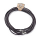 Rindslederband Halskette Herstellung X-MAK-G003-06A-1