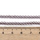 Гальванические оболочки жемчужные бусы пряди BSHE-G041-3mm-02-4