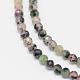 Natural Ruby in Zoisite Bead Strands G-G936-2mm-24-3