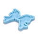 Moules en silicone pendentif en forme de dauphin X-DIY-M034-04-3