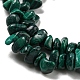 Natural Malachite Beads Strands G-G0003-B41-3