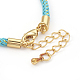 Brass Links Bracelets BJEW-F362-G-4