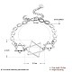 Bracelets avec lien en laiton à la mode BJEW-BB20176-6