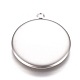 304 Stainless Steel Pendant Cabochon Settings STAS-G127-13-20mm-P-2