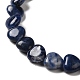 Natural Sodalite Beads Strands G-B022-18B-3