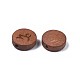Laser Engraved Wood Beads WOOD-S053-53L-3