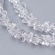 Chapelets de perles en verre transparente   EGLA-J145-4mm-NB01-3