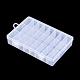 Conteneurs de stockage de perles en plastique CON-Q031-01-2