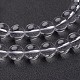 Chapelets de perles en cristal de quartz synthétique GSR18mmA039-1-3