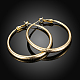 Серьги-кольца из латуни EJEW-BB16613-G-4