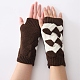 Polyacrylonitrile Fiber Yarn Knitting Fingerless Gloves COHT-PW0001-13C-1