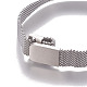 Iron Mesh Chain Bracelet Making MAK-E667-01P-2
