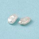 Perles de perles de keshi naturelles baroques PEAR-N020-P26-3