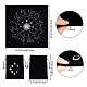 CREATCABIN Altar Cloth Moon Phases Sun Celestial Constellation Tarot Deck Spiritual Tapestry Tablecloth Sacred Cloth Astrology with Tarot Card Bag for Divination Witchcraft Pagan 19.37 x 19.37 Inch AJEW-CN0001-16A-2