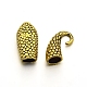 Tibetan Style Alloy Hook and Snake Head Clasps TIBE-N011-040AG-RS-3