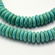 Chapelets de perles en turquoise synthétique TURQ-F007-06-3