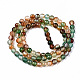 Natural Peacock Agate Beads Strands X-G-S359-234-2
