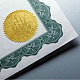 Self Adhesive Gold Foil Embossed Stickers DIY-WH0211-380-4