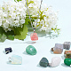 SUNNYCLUE Natural & Synthetic Mixed Gemstone Pendants G-SC0001-36-5