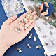 Arricraft 6 ensembles de pendentifs en perles imitées en acrylique FIND-AR0003-39-3