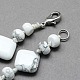 Fashionable Gemstone Beaded Necklaces NJEW-R209-02-2
