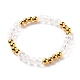 Ensembles de bracelets de perles extensibles multicouches BJEW-JB05755-03-6
