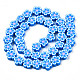 Chapelets de perle en pâte polymère manuel CLAY-N011-48A-03-2