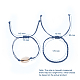 Verstellbare geflochtene Perlenarmband-Sets BJEW-JB05000-3