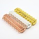 9-Strand Rectangle Alloy Magnetic Clasps PALLOY-A051-M-1