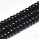 Нити бусин из натурального окрашенного и нагретого черного оникса&nbsp;G-T122-02D-1