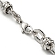 201 Stainless Steel Link Chain Necklace STAS-Z056-01P-3