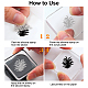 GLOBLELAND Coconut Tree Clear Stamps for DIY Scrapbooking Decor Tropical Tree Silhouette Transparent Silicone Stamps for Making Cards Photo Album Decor DIY-WH0372-0008-7