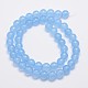 Natural & Dyed Malaysia Jade Bead Strands G-A146-8mm-A20-2