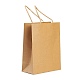 Rectangle de bricolage avec ensemble de fabrication de sacs en papier kraft à motif de lapin DIY-F079-17-5