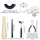 PandaHall DIY Bracelet Ring Tools Kit-Bracelet Mandrel Bangle Sizer Tool TOOL-PH0001-40-2