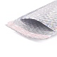 レーザーフィルムパッケージバッグ  バブルメーラー  パッド入り封筒  長方形  銀  24x15x0.6cm OPC-P003-01B-07-3