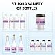 Creatcabin 100 pièce 4 styles d'étiquettes de bouteille d'eau sirène imprimables DIY-CN0002-09G-4