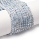 Природные Аквамарин бисер нитей&nbsp;G-F509-02-2mm-2
