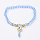 Glass Beads Stretch Bracelets BJEW-JB04760-02-1