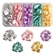 Cuentas de perlas de imitación de plástico abs de 50g y 5 colores OACR-YW0001-24-1