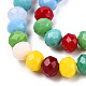 Glass Beads Strands EGLA-T013-03E-2