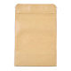 再封可能なクラフト紙袋  再封可能なバッグ  小さなクラフト紙ドイパック  窓付き  ナバホホワイト  14.7x10cm OPP-S004-01C-3