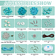 PandaHall Elite DIY Gemstone Earring & Bracelet & Necklace Making Kit DIY-PH0009-10-4