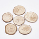 Undyed Unfinished Wooden Cabochons WOOD-T011-24-1