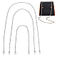 Wadorn 3 шт. 3 стильные железные кабельные цепные сумки на лямках FIND-WR0007-94P-1