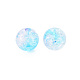 Transparent Crackle Acrylic Beads MACR-S370-N10mm-2