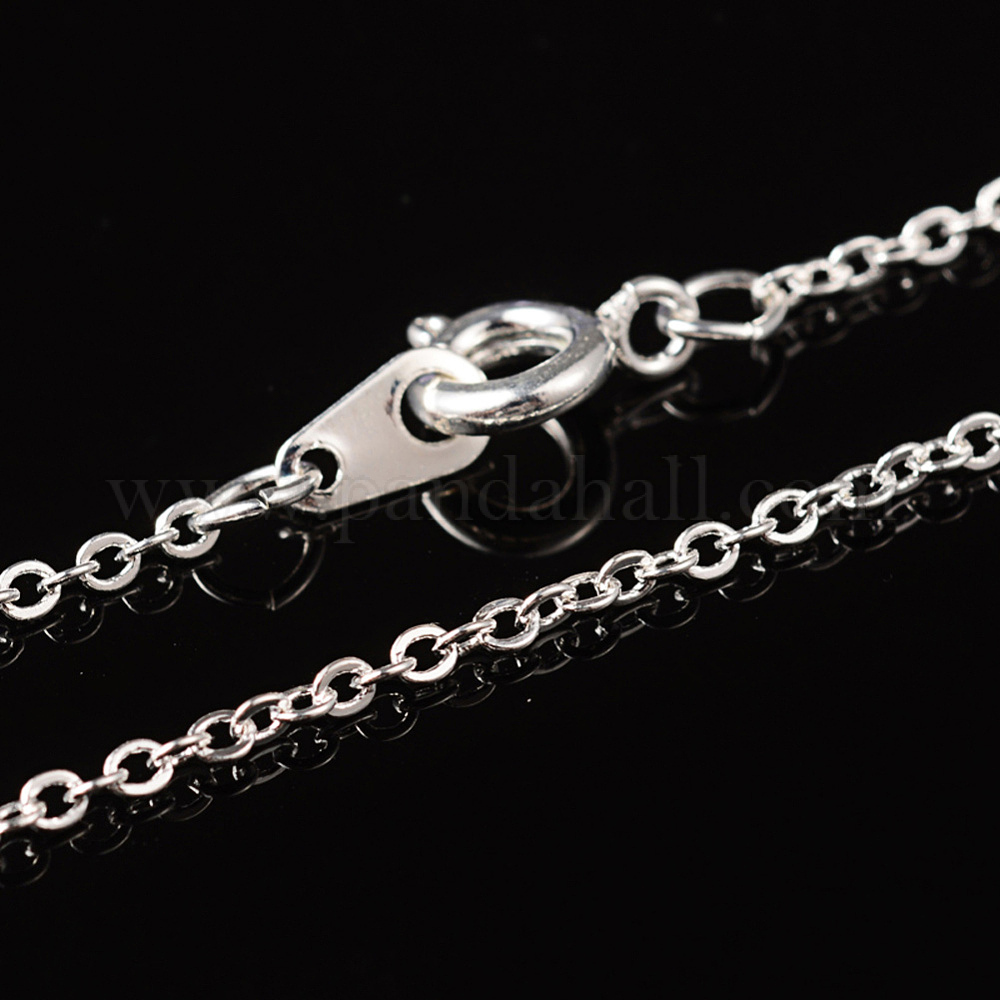 Wholesale Brass Cable Chain Necklace