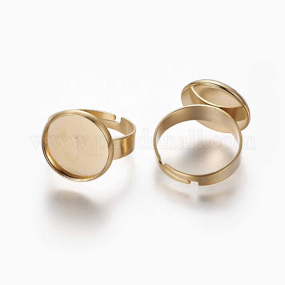 Lot De 22 Bagues Réglables Pour Femme - Doré, Styles Minimalistes, à Empiler, Taille Unique